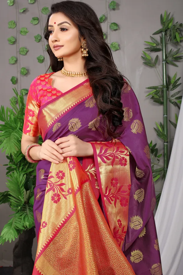 PURPLE_ZARI_WORK_PATOLA_SILK_SAREE